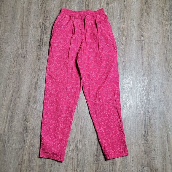 Boscali Pull On Elastic Waist Pants ~ Sz L ~ Pink ~ High Rise ~ 30" Inseam - Picture 2 of 7